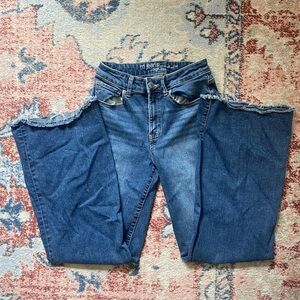 Maurice’s wide leg high-rise jeans